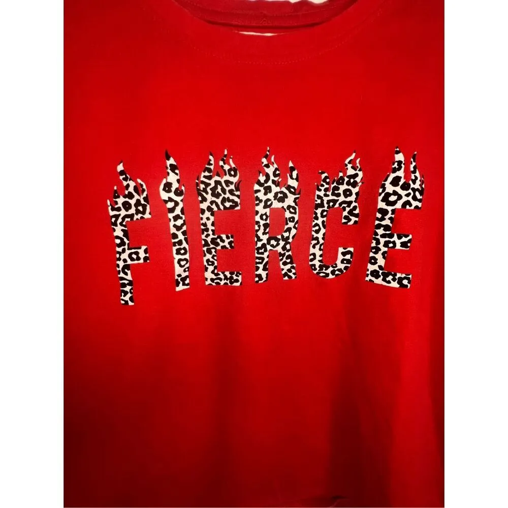 Desiree Red “Fierce” Graphic T - Image 2