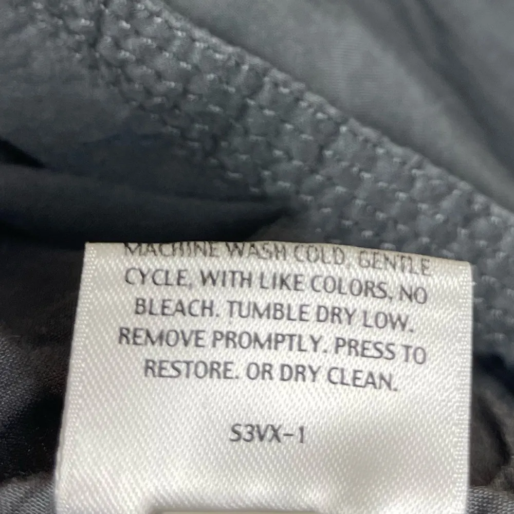 Eileen Fisher Blazer Women's Small Grey Linen Cardigan Front Pockets Stretch - Image 4