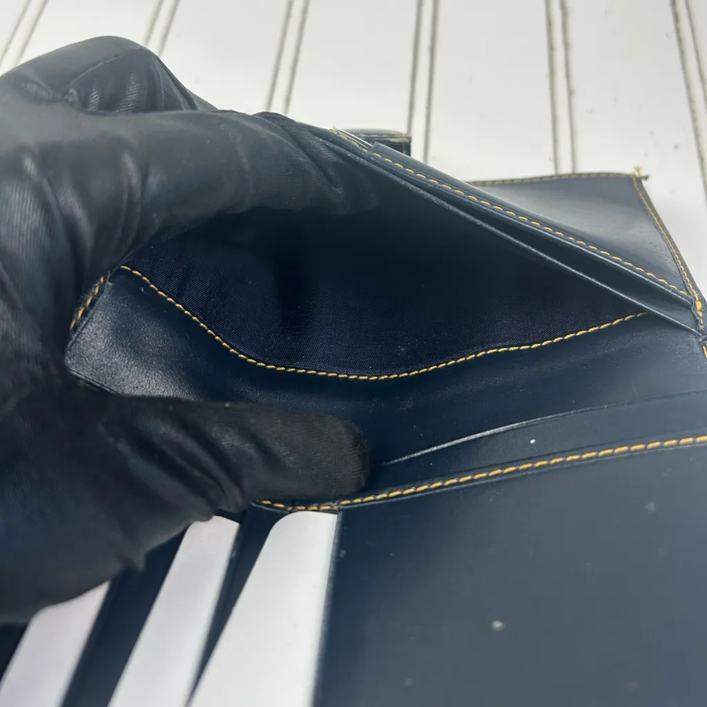 Christian Dior Vintage Oblique Canvas Bifold Wallet with Leather Trim - Image 7