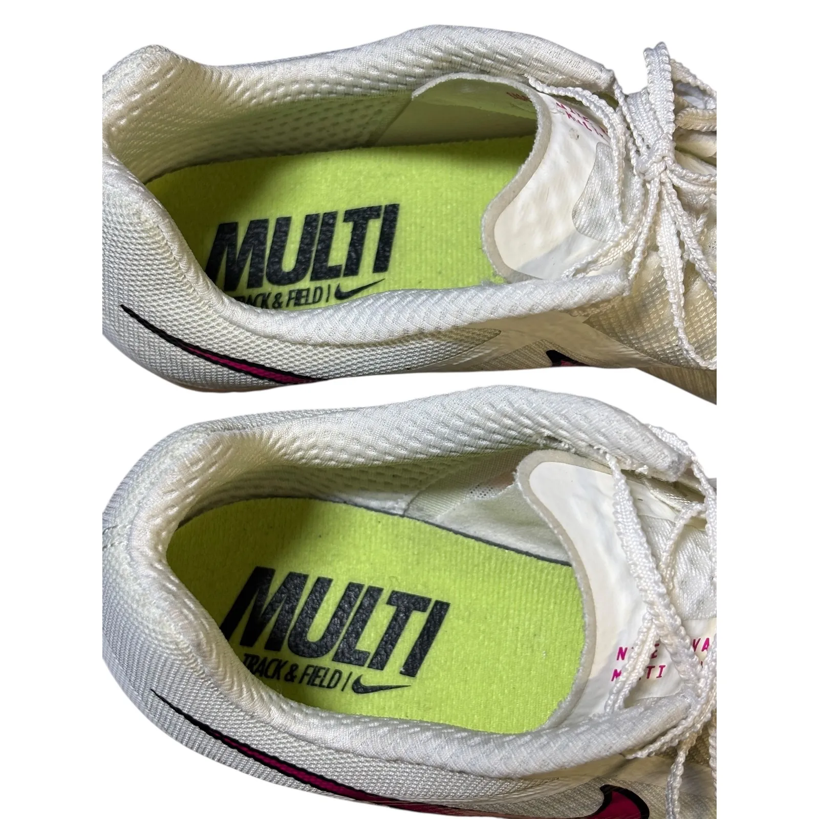 Nike Rival Multi Track Spike White Pink Women Running Shoes US 10.5* DC8749-101 - Image 10