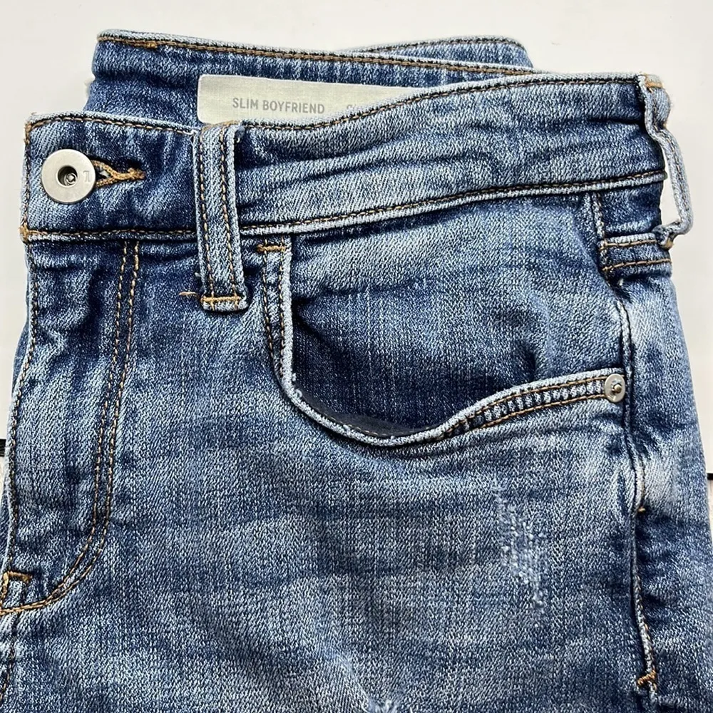 Pilcro and the Letterpress Anthropologie Slim Boyfriend Short Size 27 - Image 15