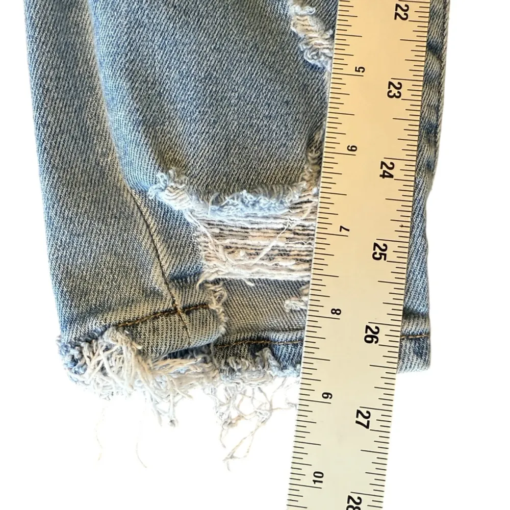 Flying Monkey Skinny Women’s Jeans Distressed Mid Rise size 31 - Style D3680 - Image 13