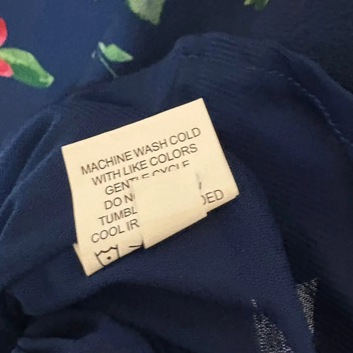 Mud‎ Pie Blue Floral Dress Size Small - Image 9