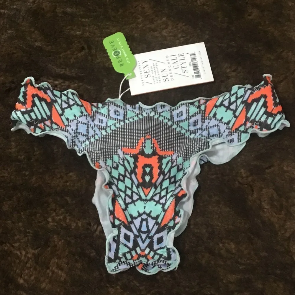 Vitamin A‎ Rio Ruffle Scoop Bikini Bottom NWT - Image 3
