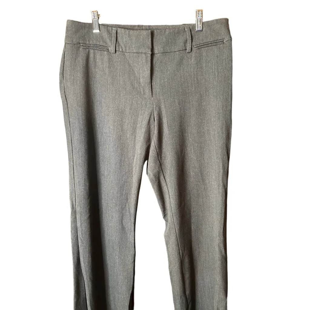 Loft Outlet Size 8 Gray Original Dress Trouser - Image 4