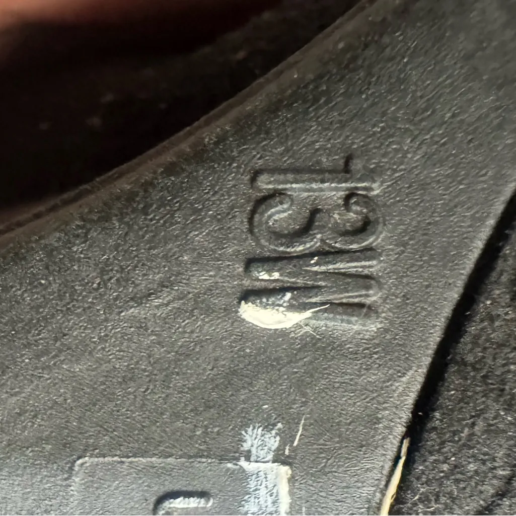 Chic Black Wedge Shoes for Women Size 13 - Image 9