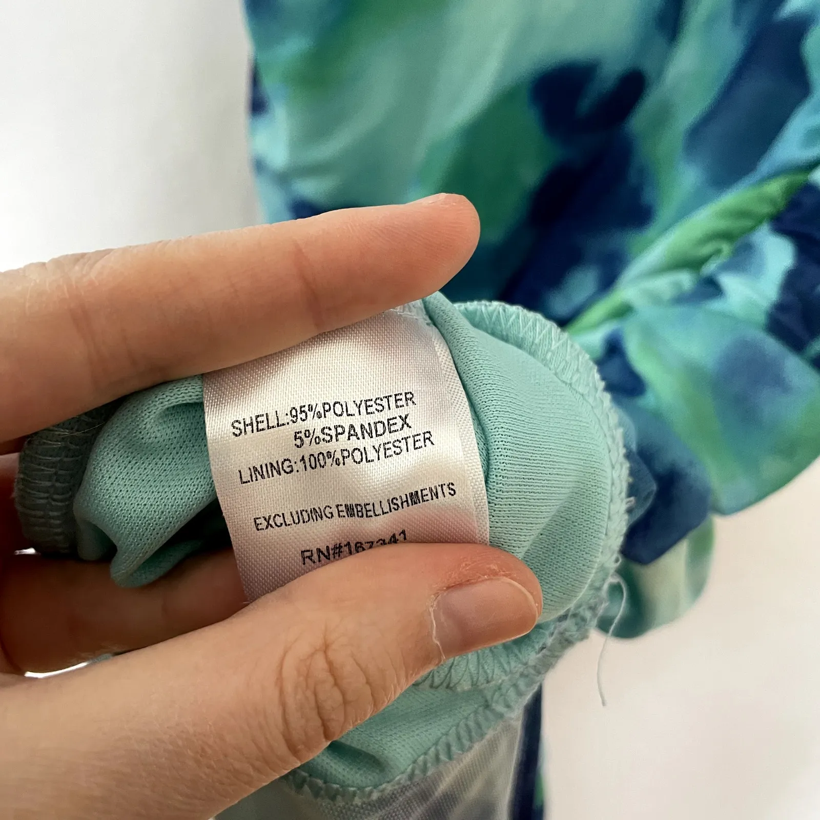 Hello Molly green blue fairy core maxi bodycon dress women's size M prom elegant Size M - Image 9