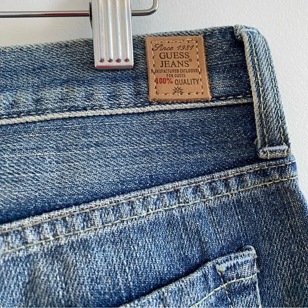 Guess Vintage Melrose Flare Regent Dazzel Vintage Wash Jeans Size 31 NEW - Image 11