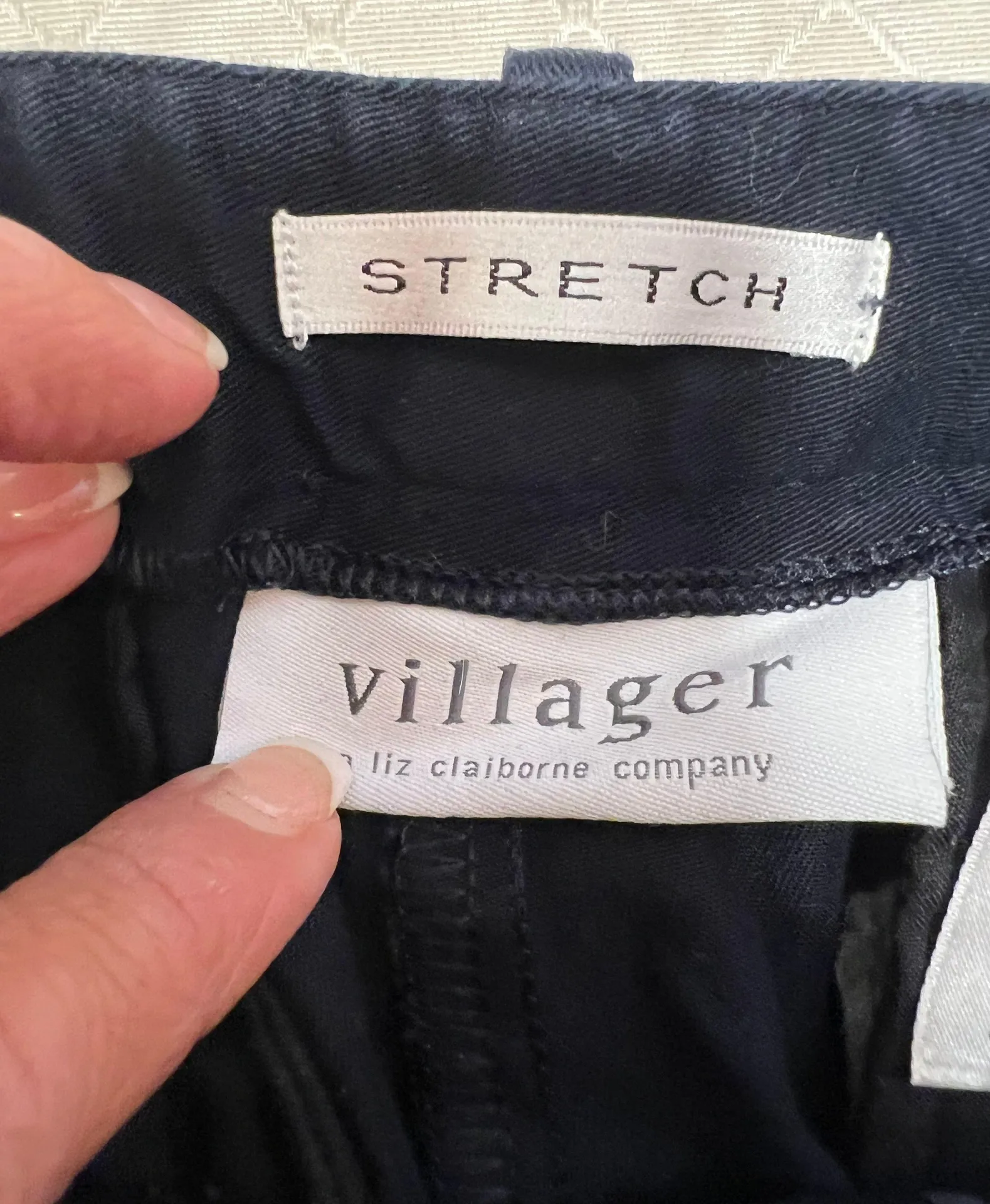 Blue Casual Work Dress Pants  - Image 3