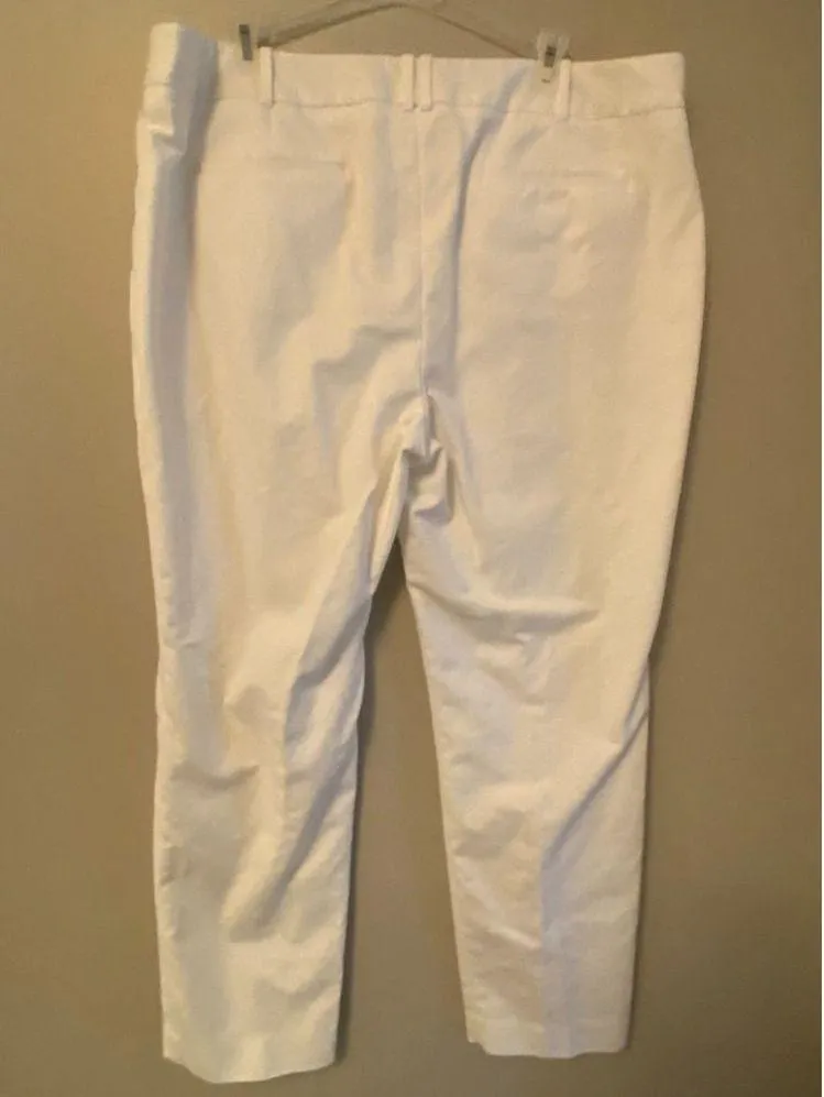 Liz Claiborne Audra White Short Pants Sz 18 - Image 2