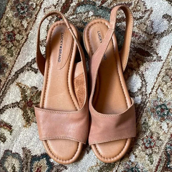 Lucky Brand Leather Sandals - Image 2