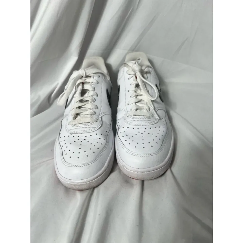 Nike Court Vision Low Multi‎ Swoosh White and Pink Sneakers Size 10 - Image 4