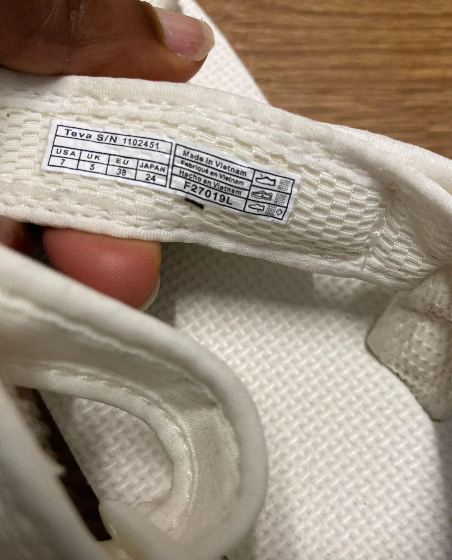 Teva white platform sandals - Image 8