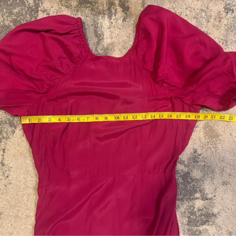 Target NWT A New Day  Pink Puff Sleeve Dress - Image 6