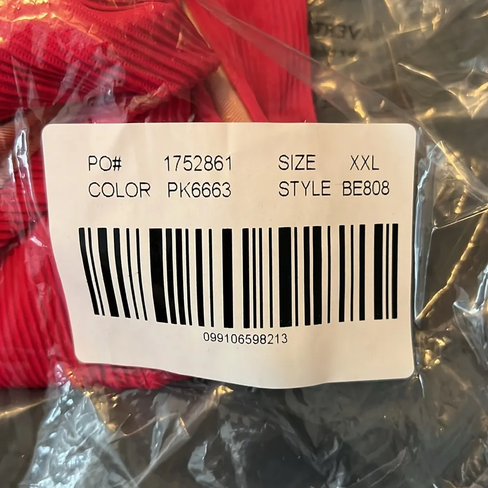 JCrew Ribbed High Rise Cheeky Bikini Bottom Pink Size XXL NWT - Image 6