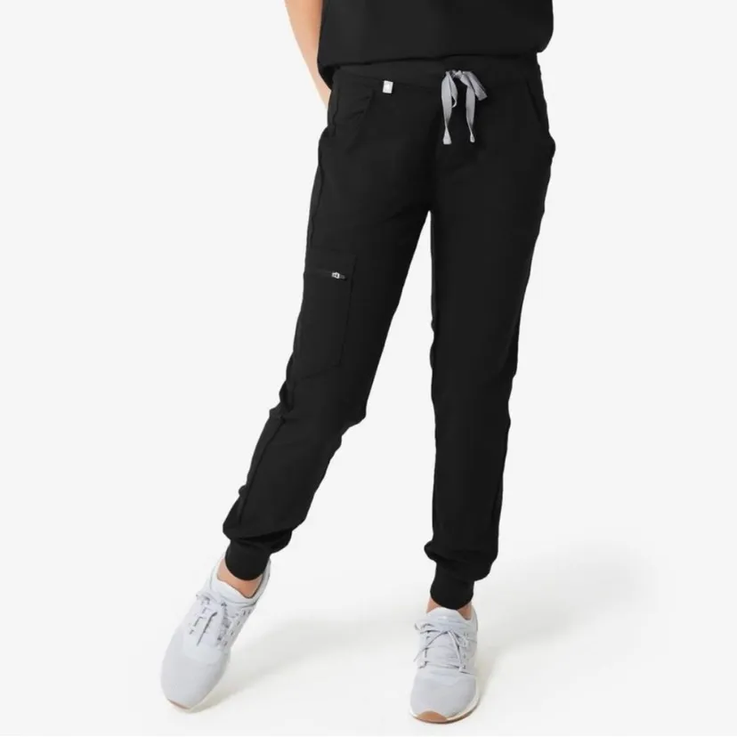 Figs Zamora Joggers Scrubs Black Pants XS - Image 2