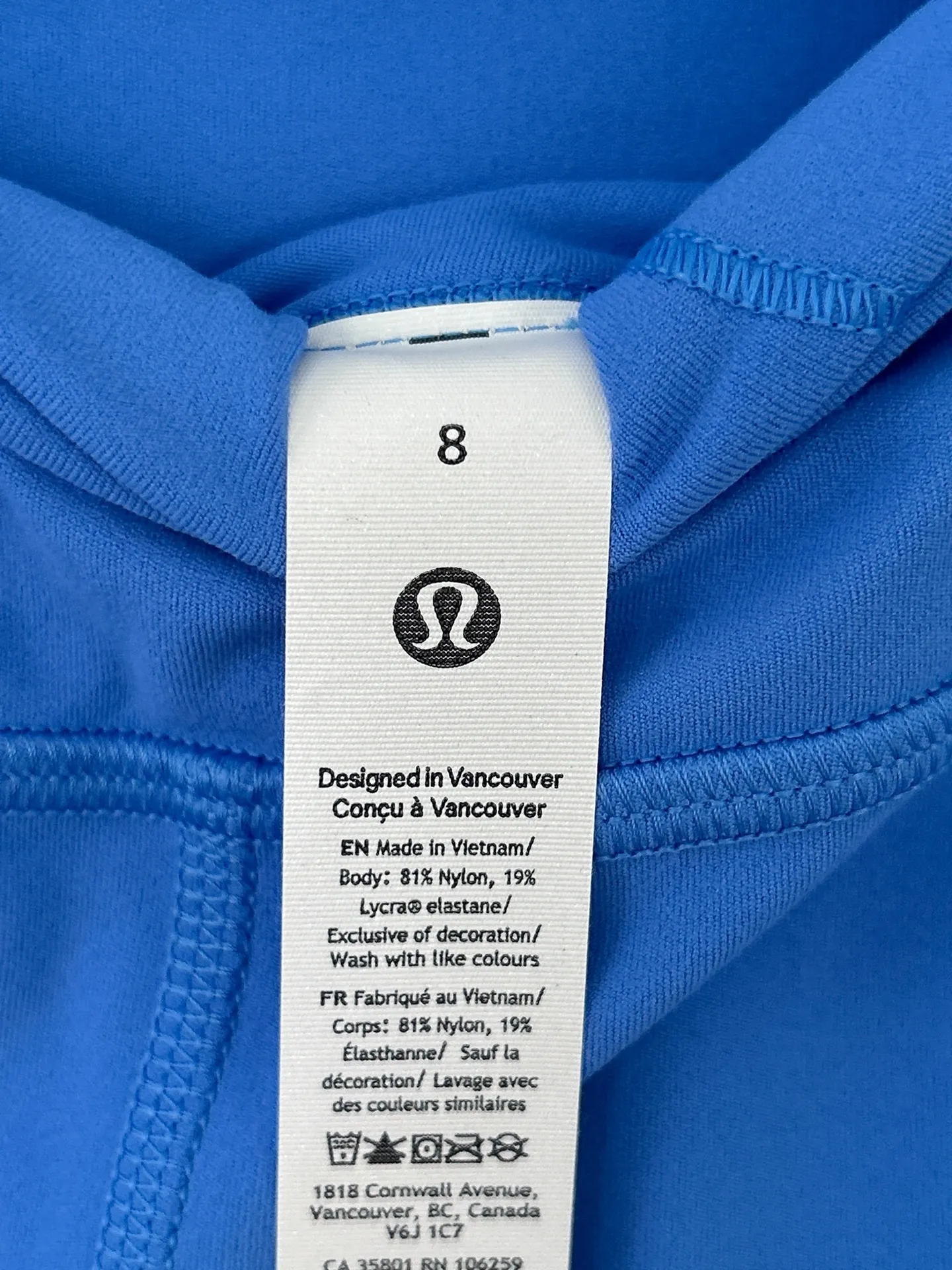 Lululemon Align High Rise Pant/ leggings 28"  size 8 Pool NWT Authentic - Image 3