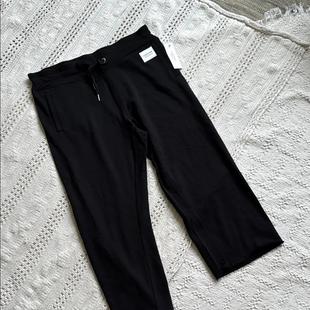 Calvin Klein Black Joggers with Relaxed Fit - Image 7