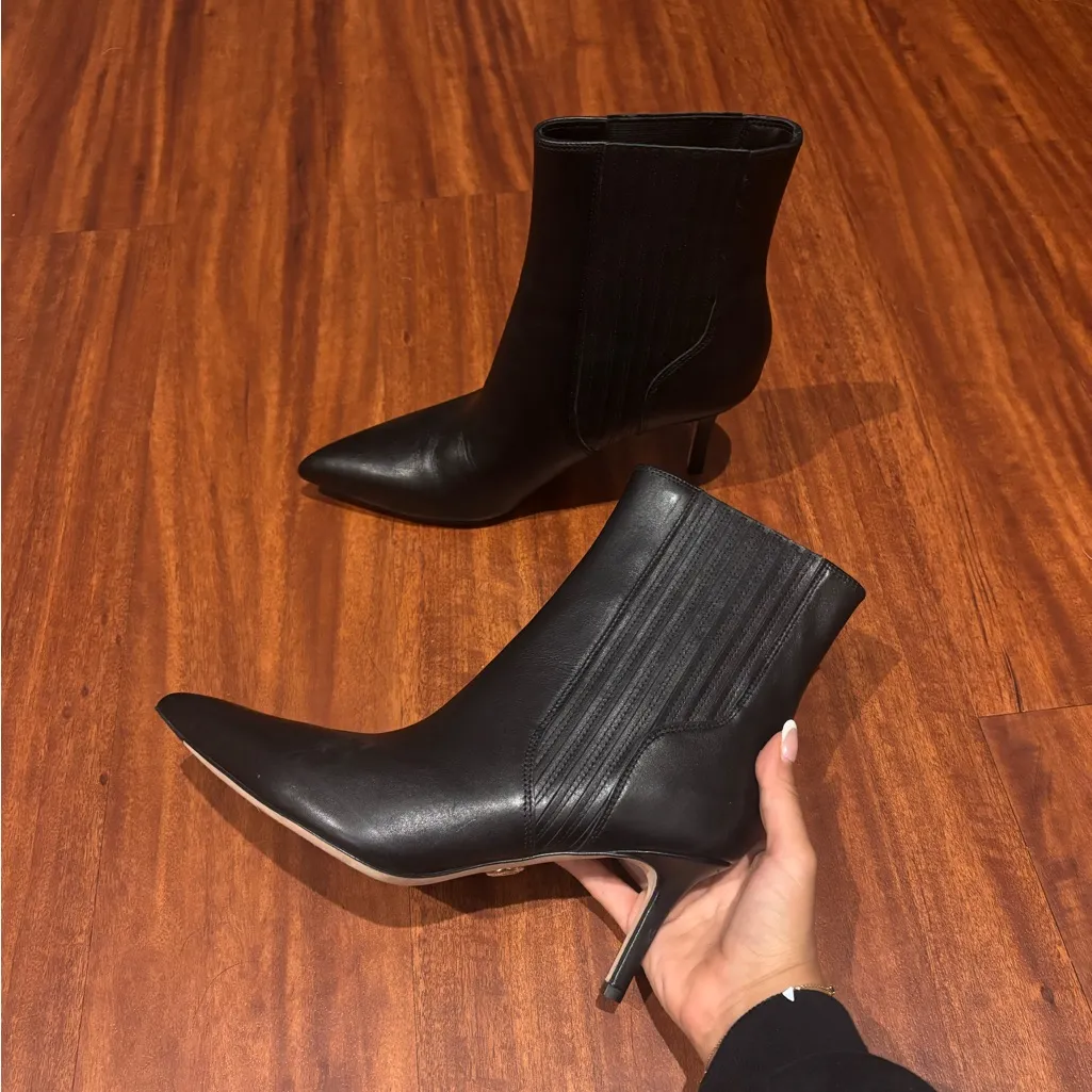 Veronica Beard Lisa Mid-Heel Ankle Boot - Image 2