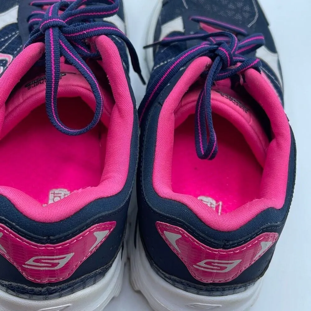 Sketchers size 9.5 Goga mat shoes. Blue - Image 5