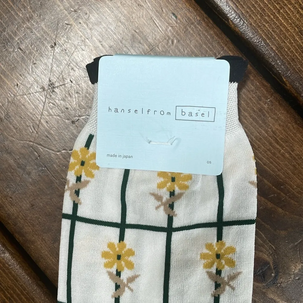 HANSEL FROM BASEL Plot Crew Socks NWT White - Image 6