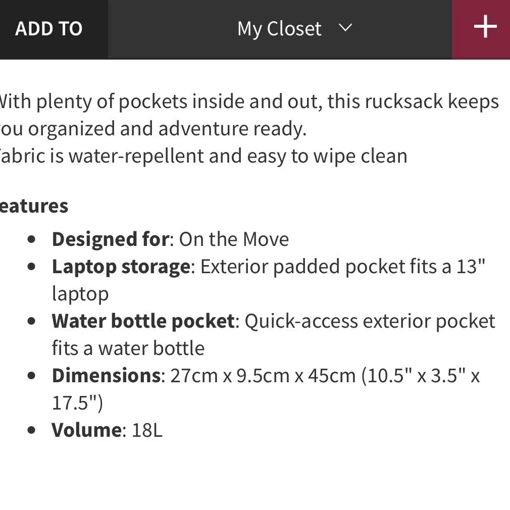 Lululemon On my Level Rucksack Vol 18L in Pink - Image 16