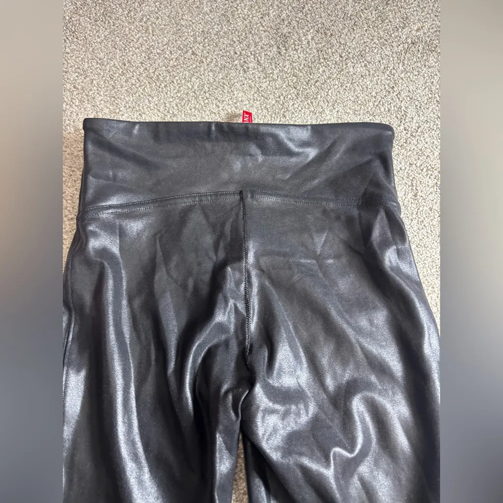 SPANX Leggings Faux Leather Black Womens Size S Shapewear leggings - Image 7