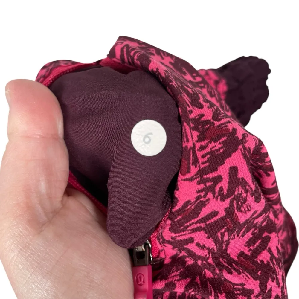 Lululemon Tracker Short III Mountain Peaks Bon Bon Bordeaux Drama Red/Pink 6 - Image 13