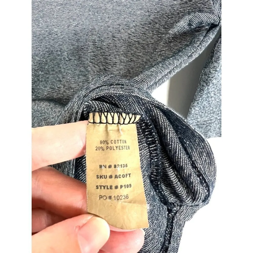 Fresh produce gray 3/4‎ sleeve top - Image 5