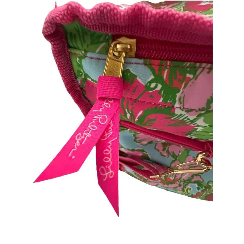 Lilly Pulitzer Insulated Beach Cooler BIG FLIRT 15.5x10x12 Tropical Hibiscus NWT - Image 8