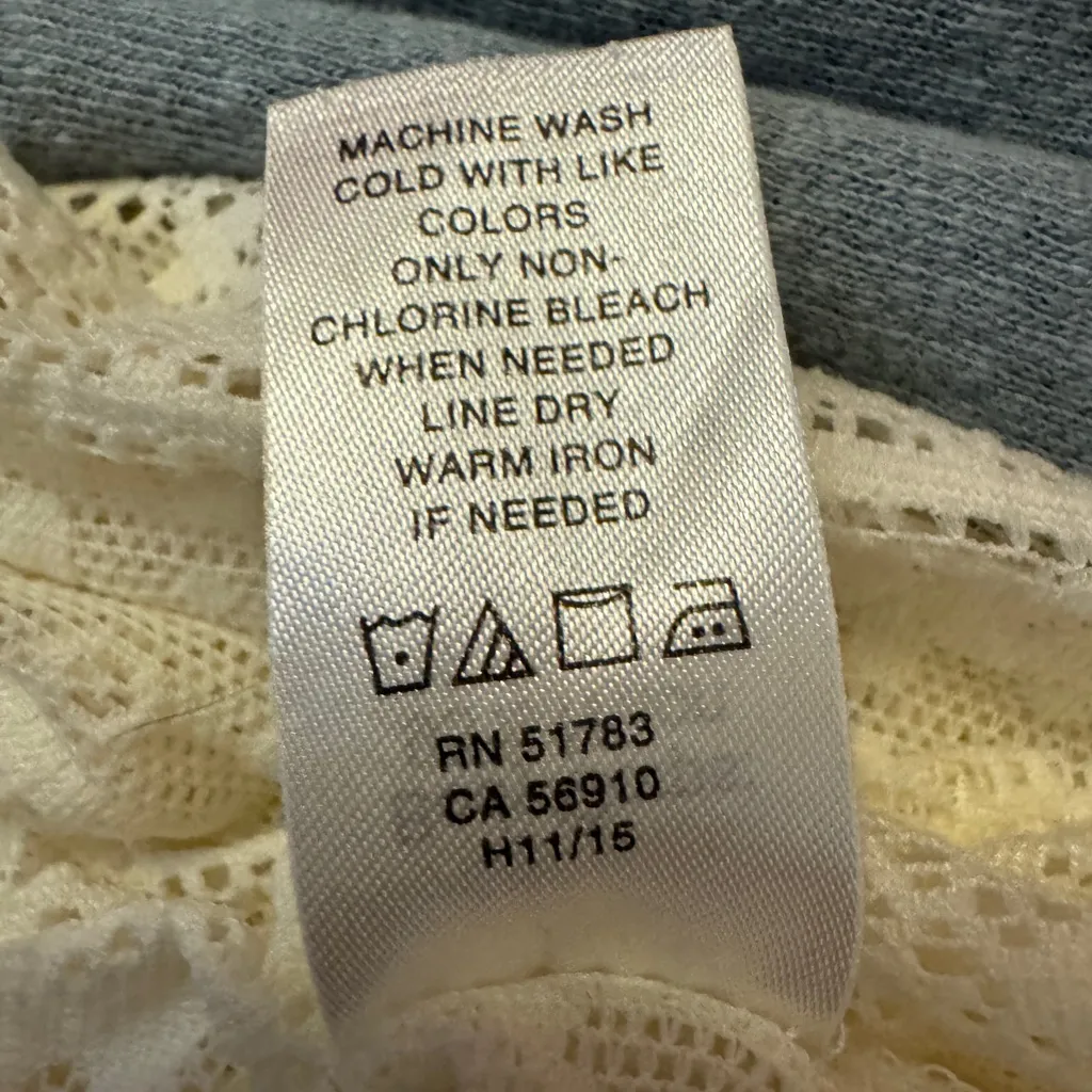 Maurices Ivory All Over Lace Top - Image 5