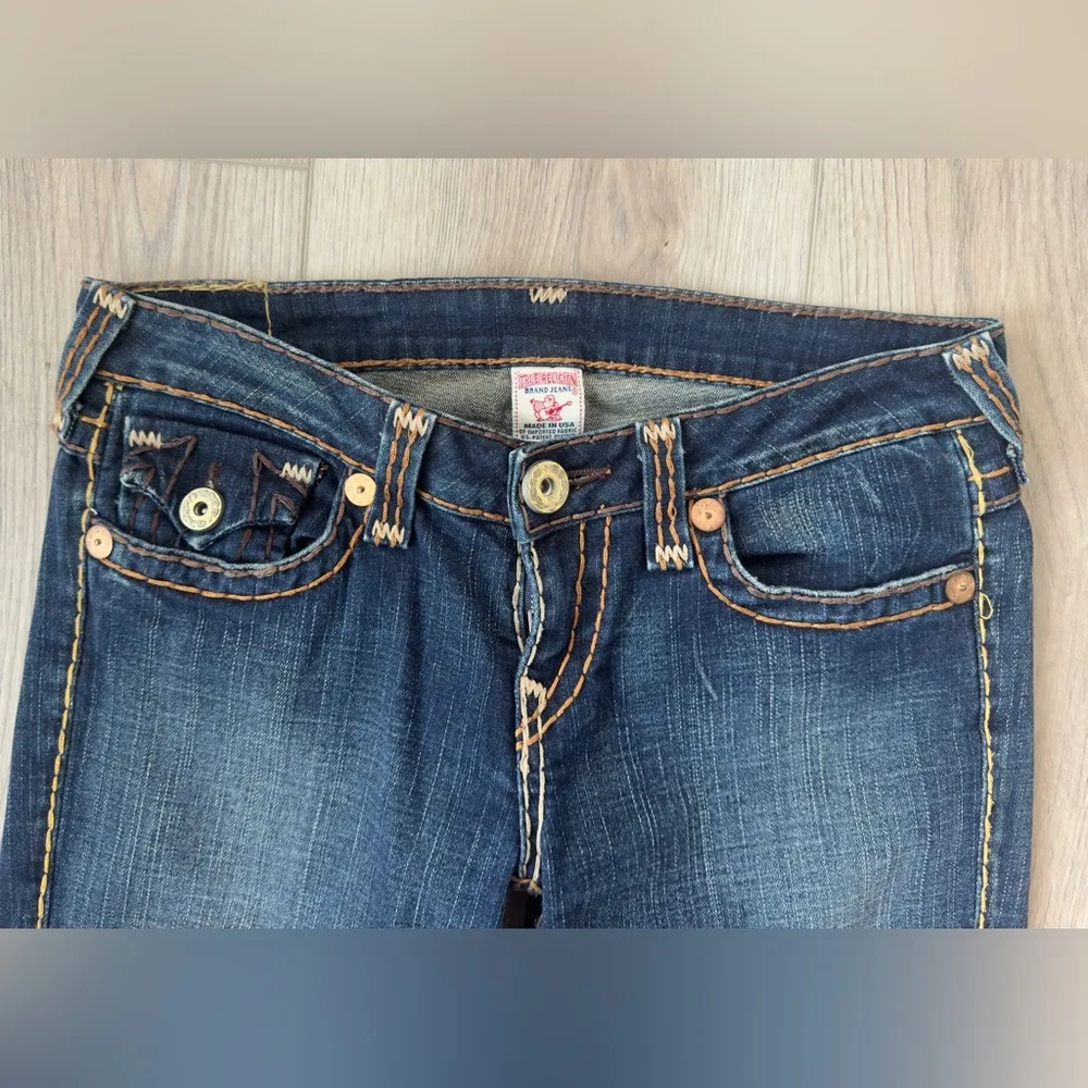 True Religion Women's Blue Jeans 🤎👖 - Image 11