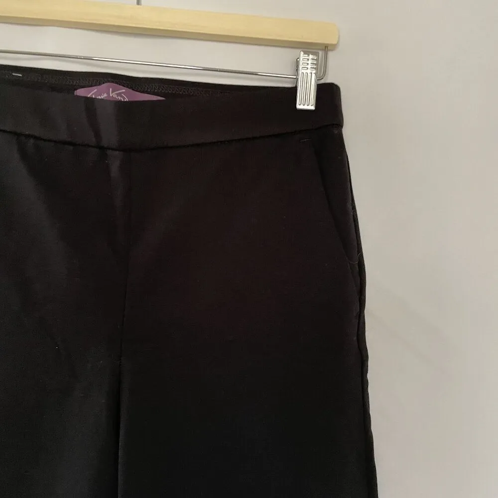 NWT Gloria Vanderbilt Womens Black Trousers M business casual style - Image 2