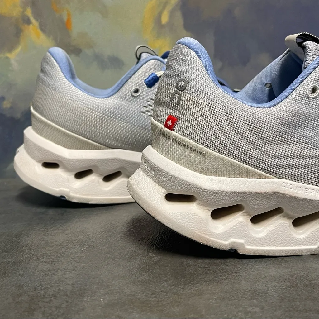 On Cloudsurfer 3WD10441203 Heather/White Women's Running Shoes Size 8.5 - Image 9