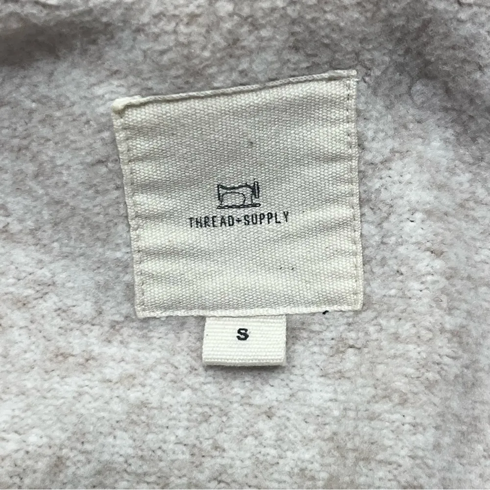 Thread & Supply Heathered Blush & Cream Fitted Zip - Image 3