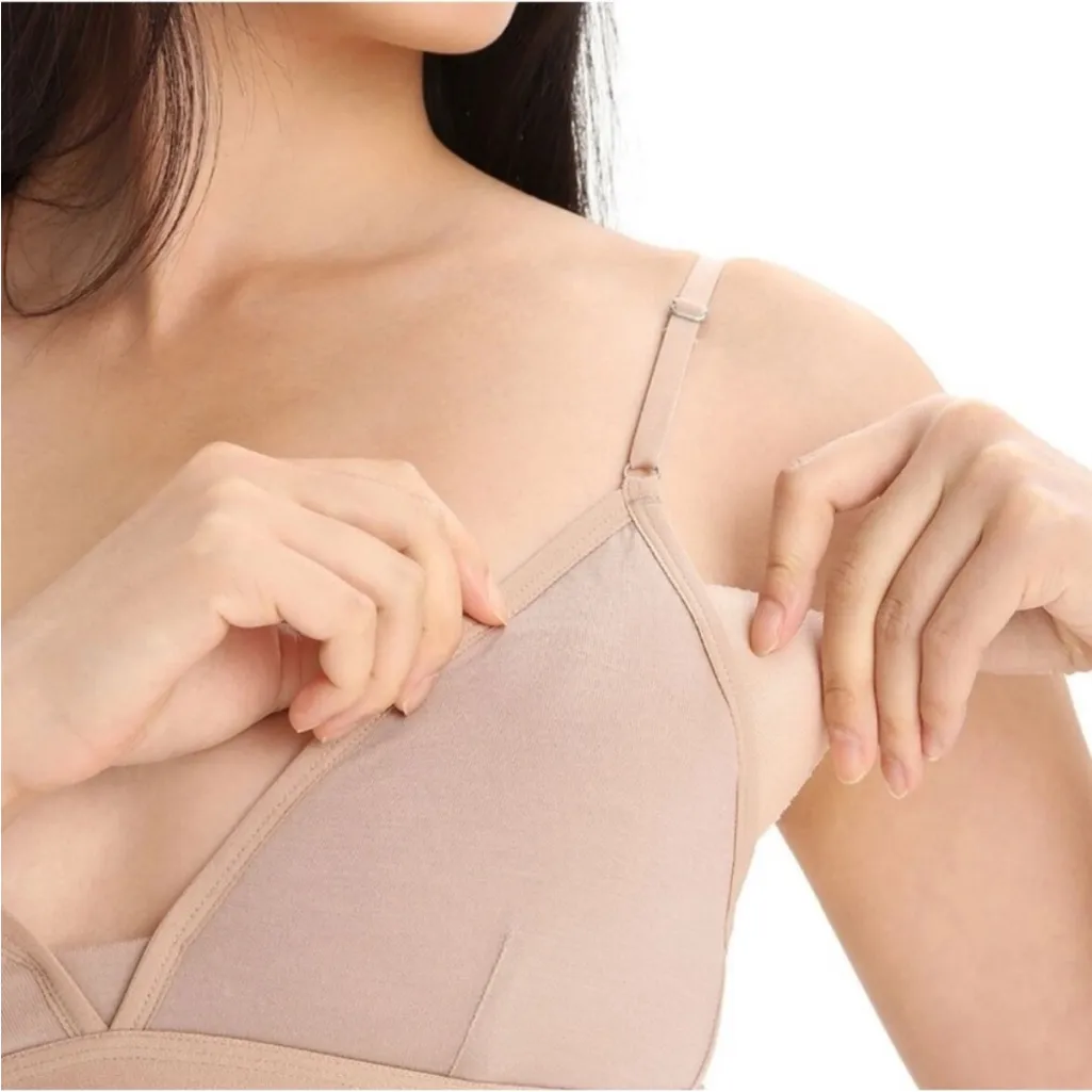 Icebreaker Merino Body Fit Wool 150 Siren Triangle Praline Bra Small Tan - Image 3