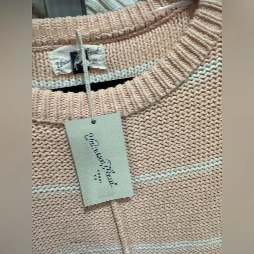 Universal Thread Light Peach Knit Sweater - Image 6
