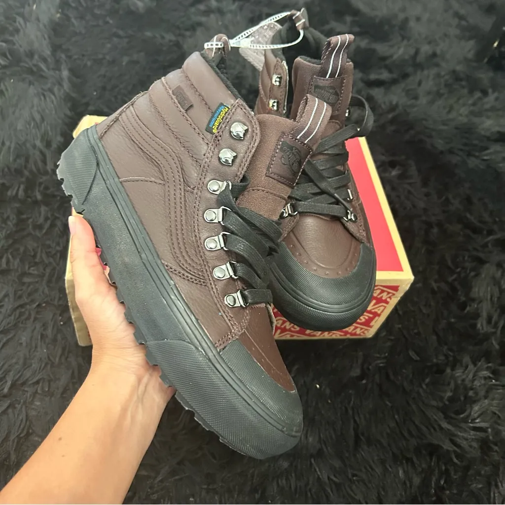VANS MTE sk8-hi top waterproof insulated ultracush lace up ankle boots shoes 8 - Image 9