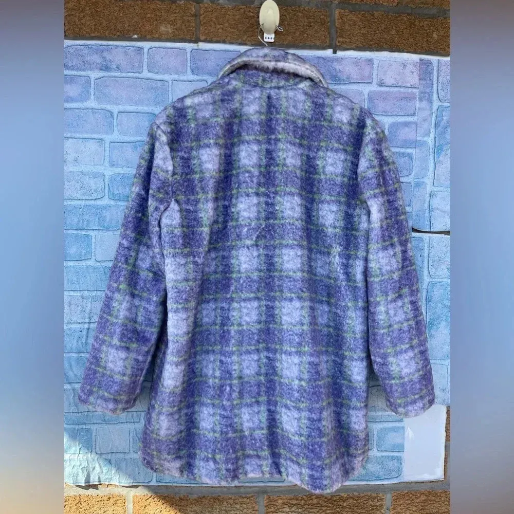 Hutch  Anthropologie  Donna super soft cozy fuzzy plush teddy shacket large - Image 7