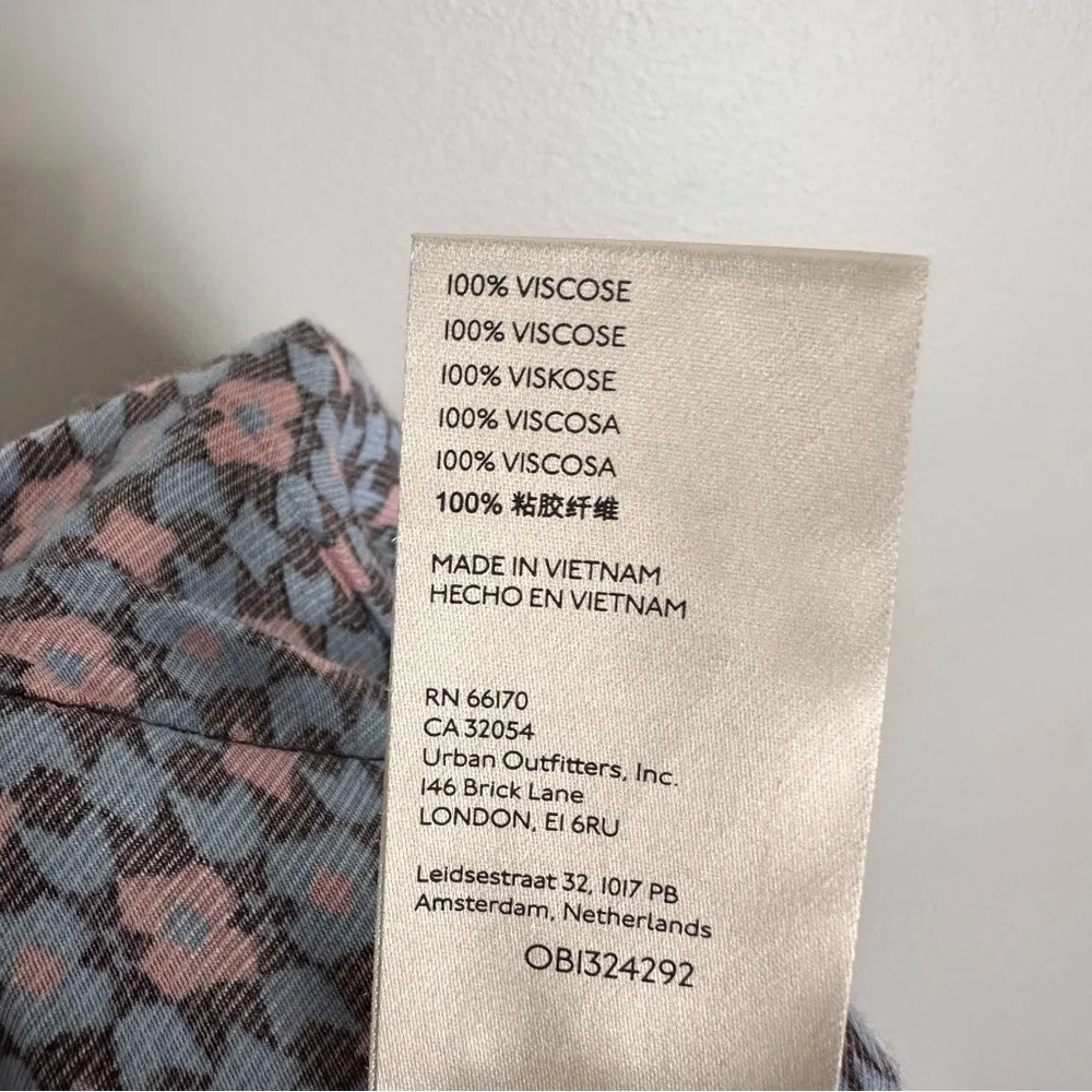 Maeve by Anthropologie Retro Geometric Print Wide-Leg High Waist Pants Size 10 - Image 15