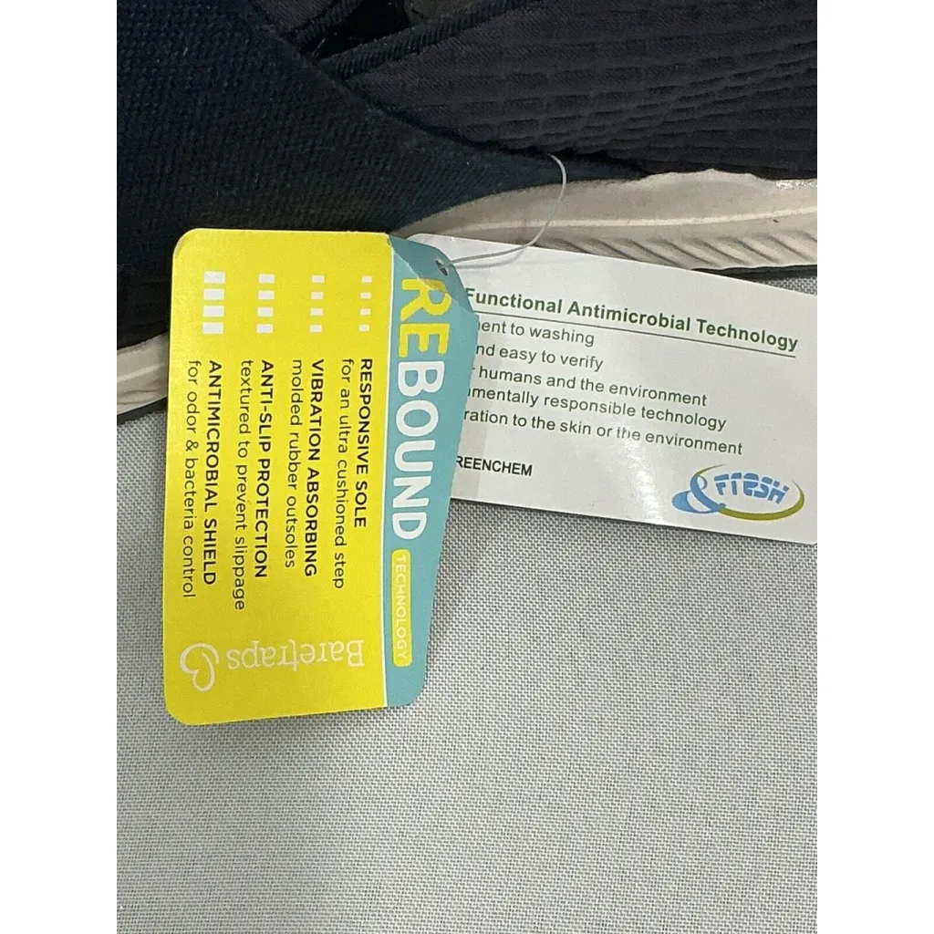 Womans Bare Traps Jamese 8.5 M Navy Slip On Casual Wedge Shoes NWT - Image 8