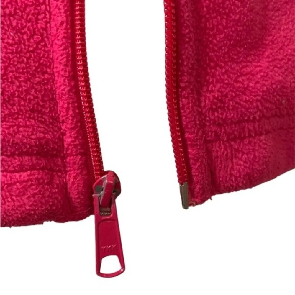 | Barbie Hot Pink Benton Springs Full Zip Fall Winter Jacket Size Small - Image 6