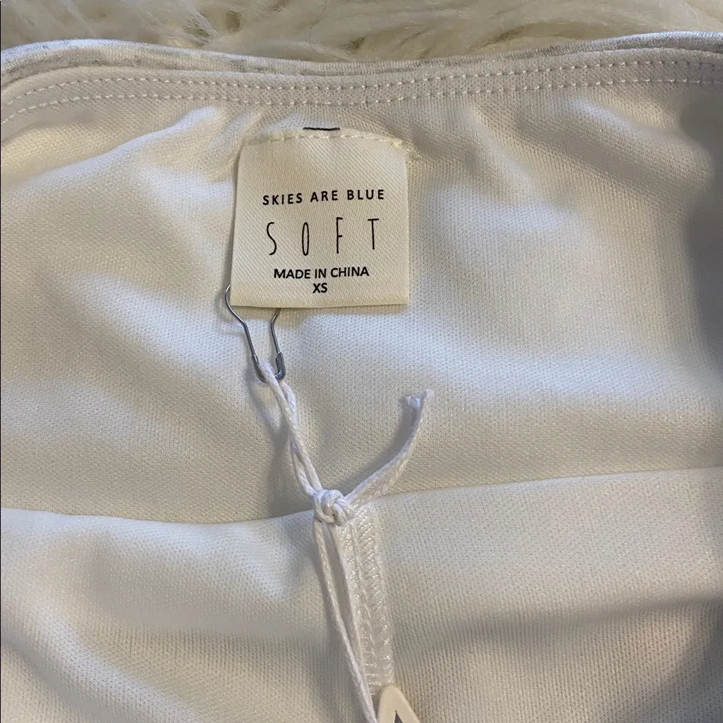 Skies Are Blue Light Gray Skater Skorts size XS brand new length 15” waist 26” - Image 2