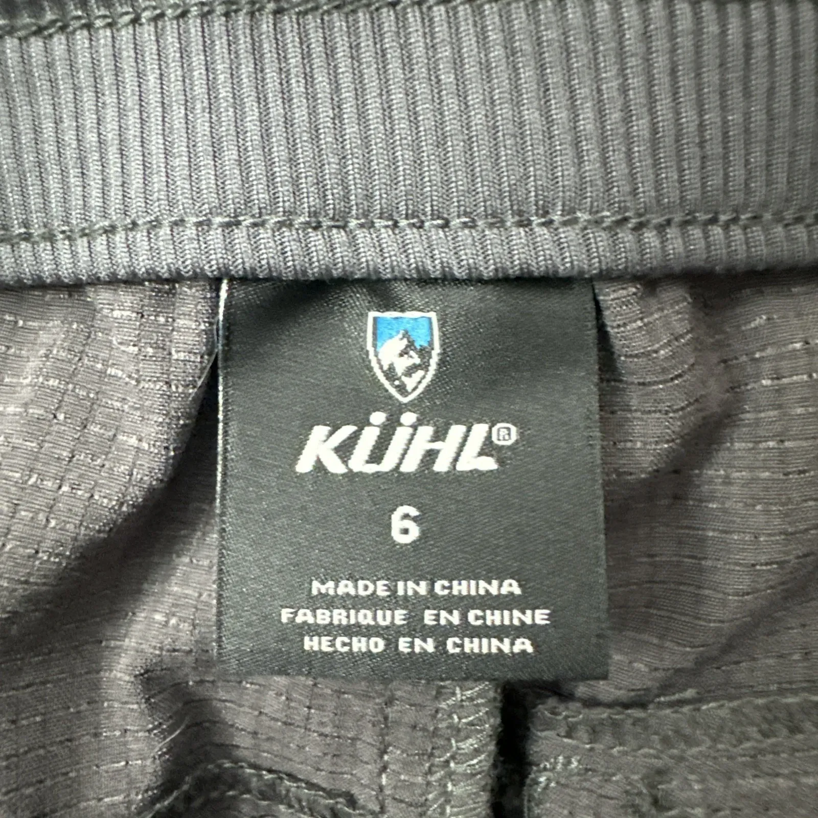 Kuhl Strattus Shorts 4.5" Low Rise Ripstop Gray Outdoor Hiking Travel Women's 6 - Image 3