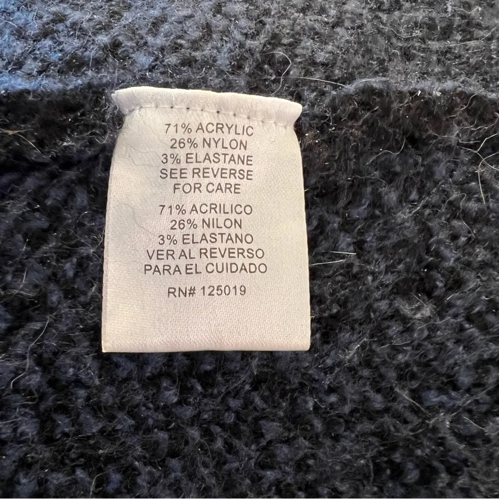 Joseph A . Buffalo Check Longline Duster Cardigan Blue Black - Image 14