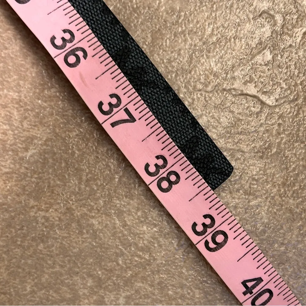 Michael Kors Black Monogram Belt - Image 5