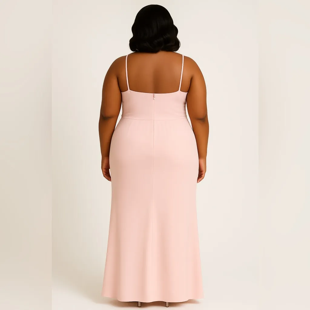 Michaelangelo sz 20 long pink formal dress - Image 2