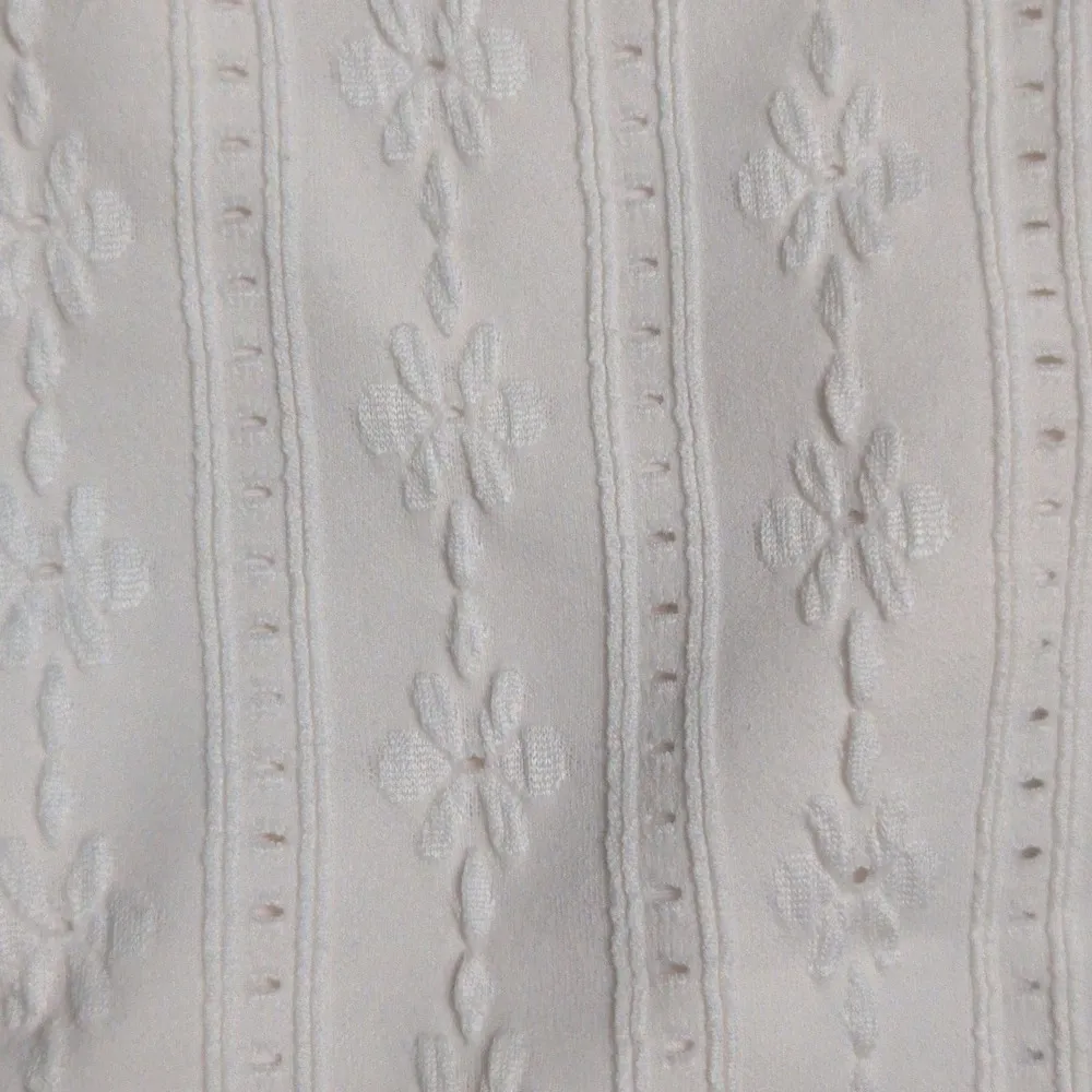 Andie 90s High Waisted Bikini Bottom Coconut (White / Cream) Textured S New - Image 3