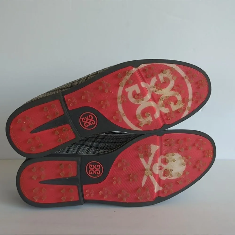 G/ FORE LEATHER & WOOL FABRIC WOMEN'S SHOES B17A Black Size 9.5 - Image 2