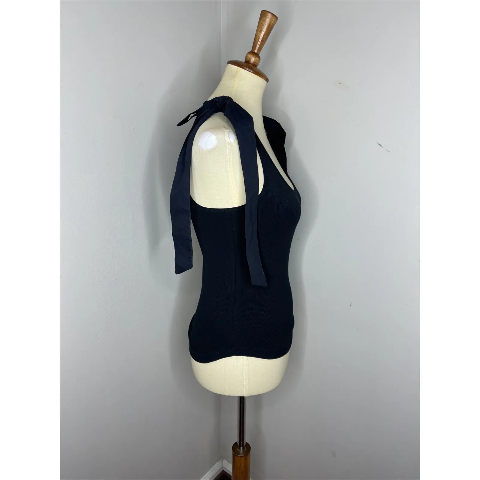 New‎ Ulla Johnson Bailey Tank Top in Noir Black Small S - Image 6